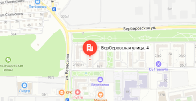 Yandex карты - адрес